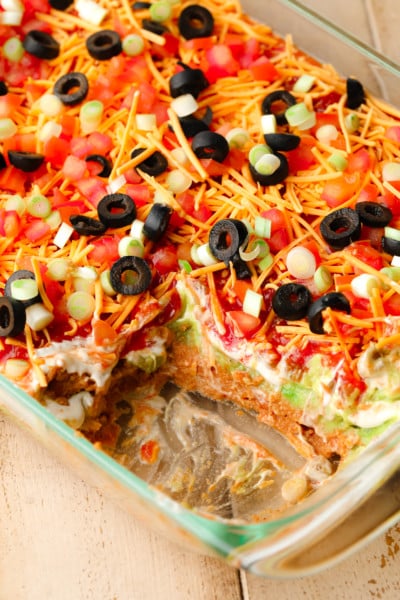 Vegan 7 Layer Dip - Nora Cooks