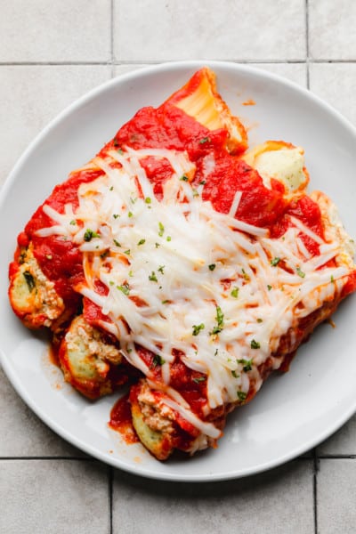 Vegan Manicotti - Nora Cooks