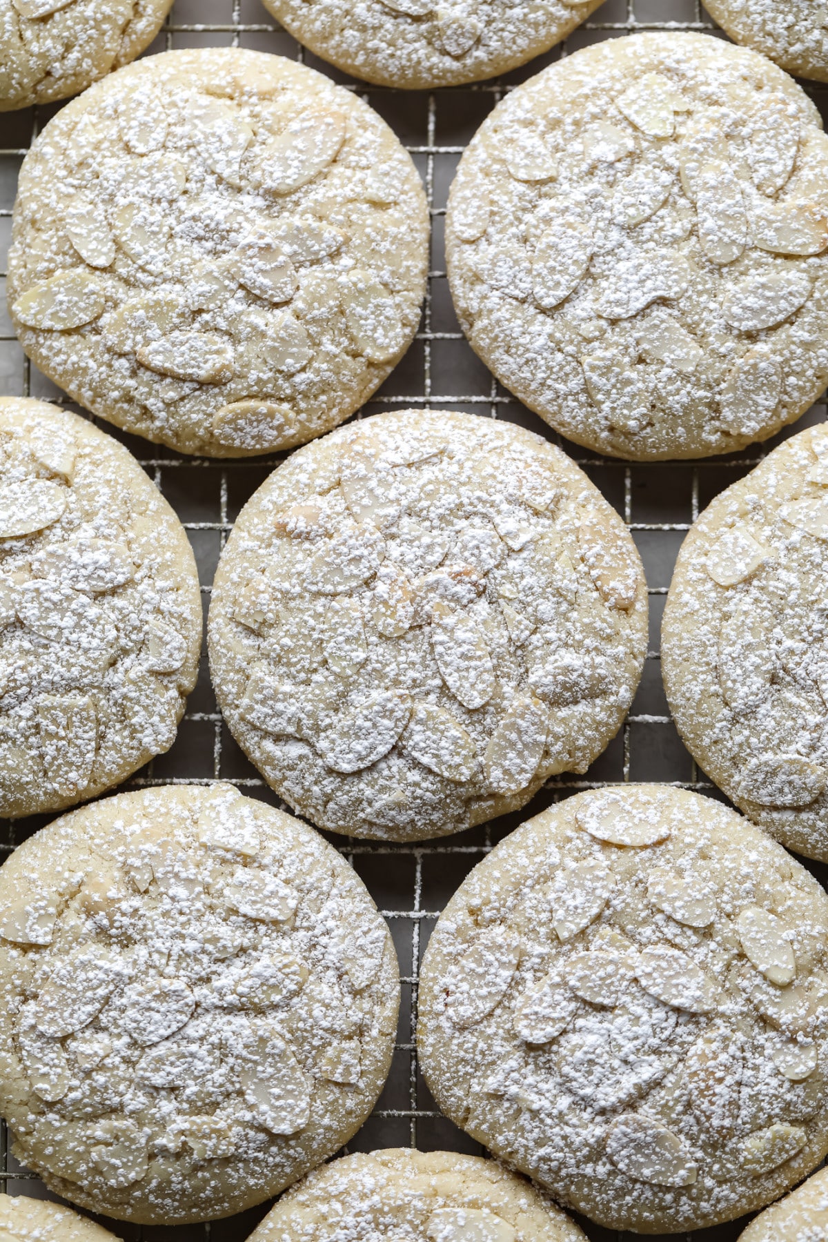 Vegan Almond Croissant Cookies - Nora Cooks