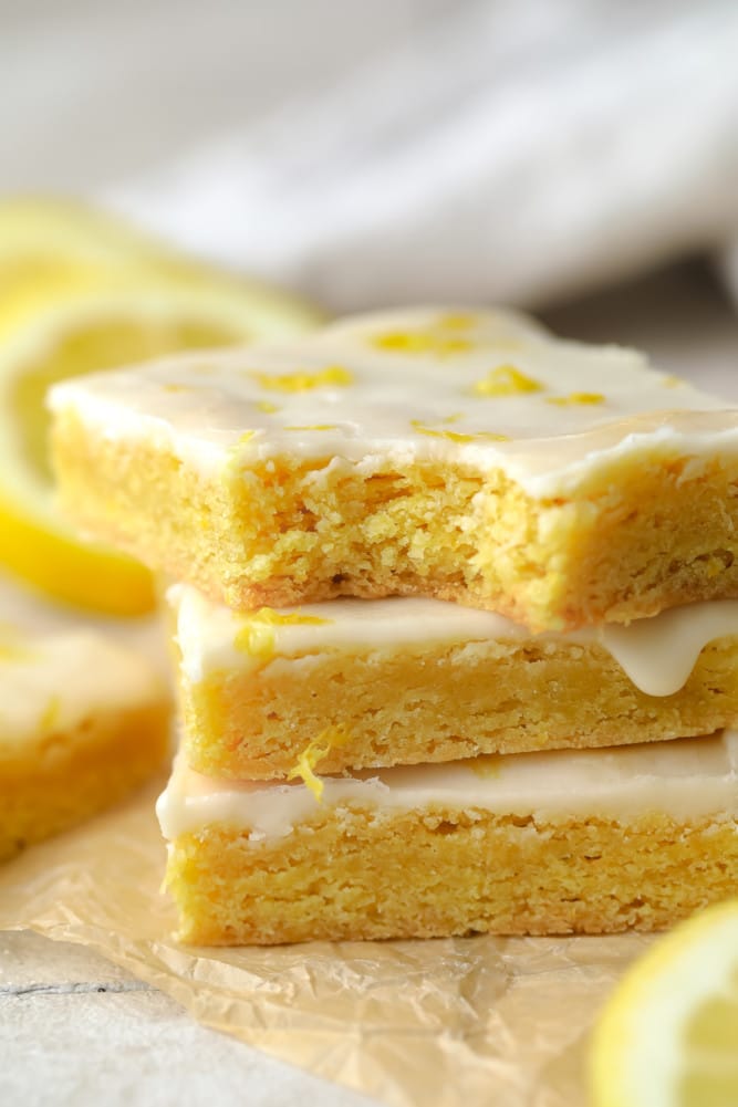 Lemon Brownies - Nora Cooks