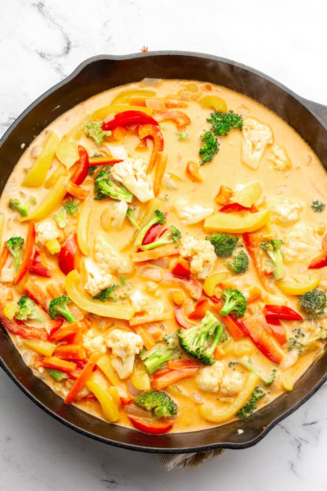 Vegan Thai Red Curry - Nora Cooks