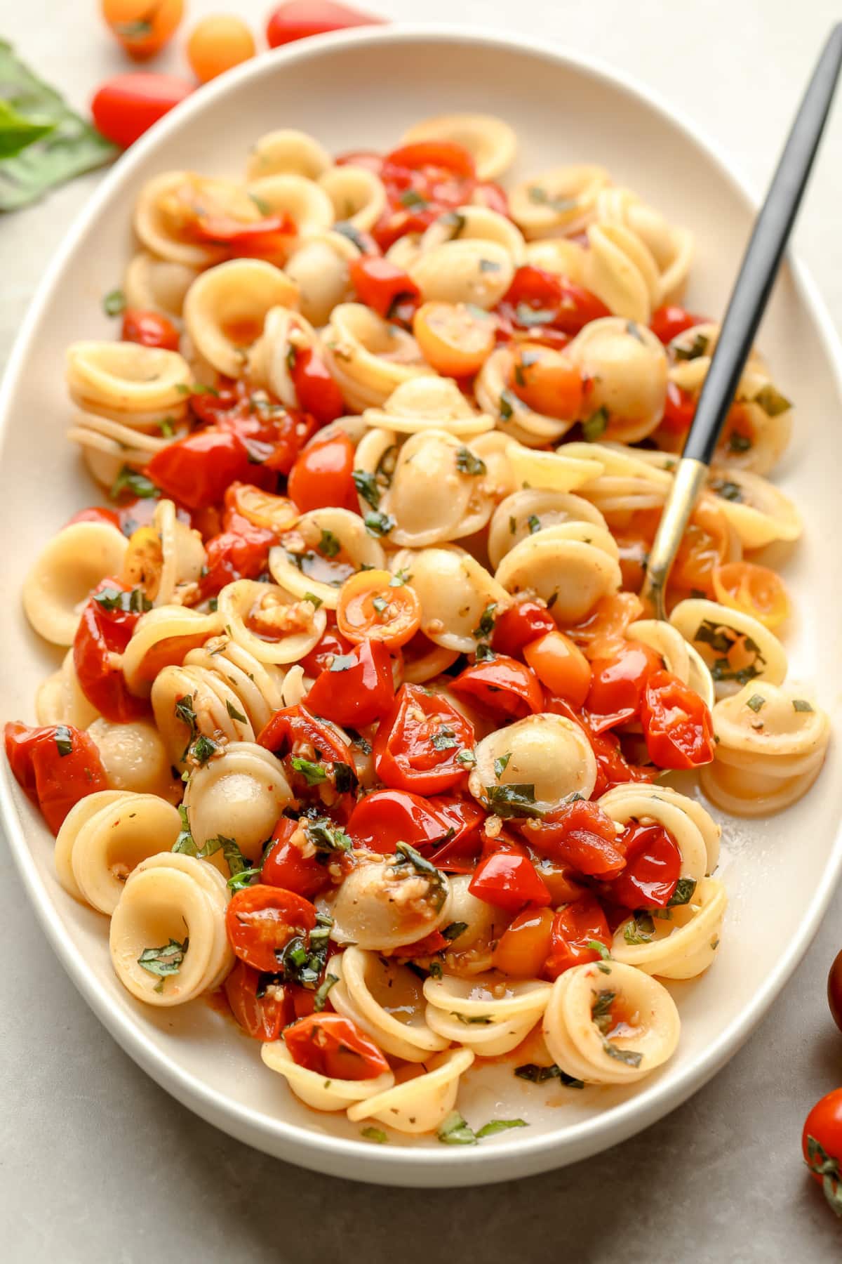 Roasted Tomato Pasta - Nora Cooks