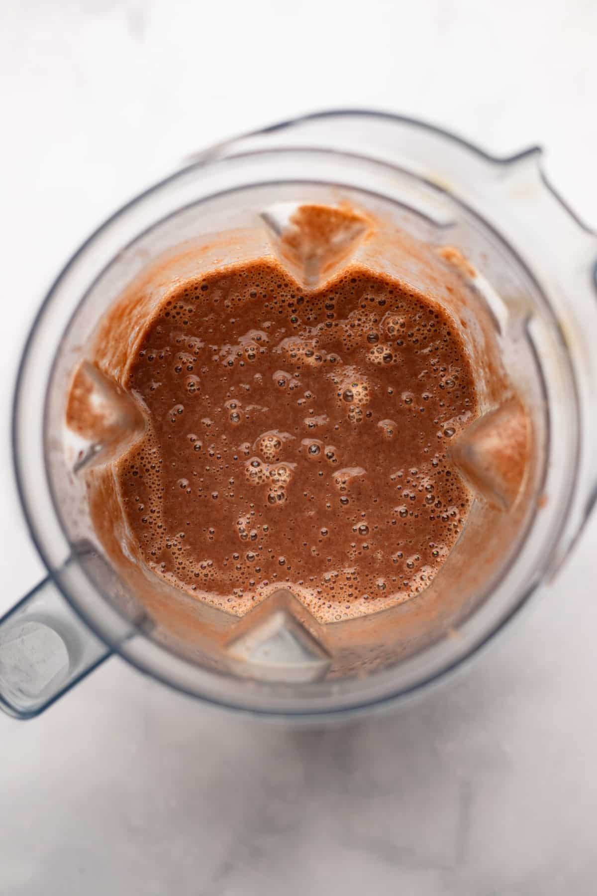 black bean sauce in a blender.