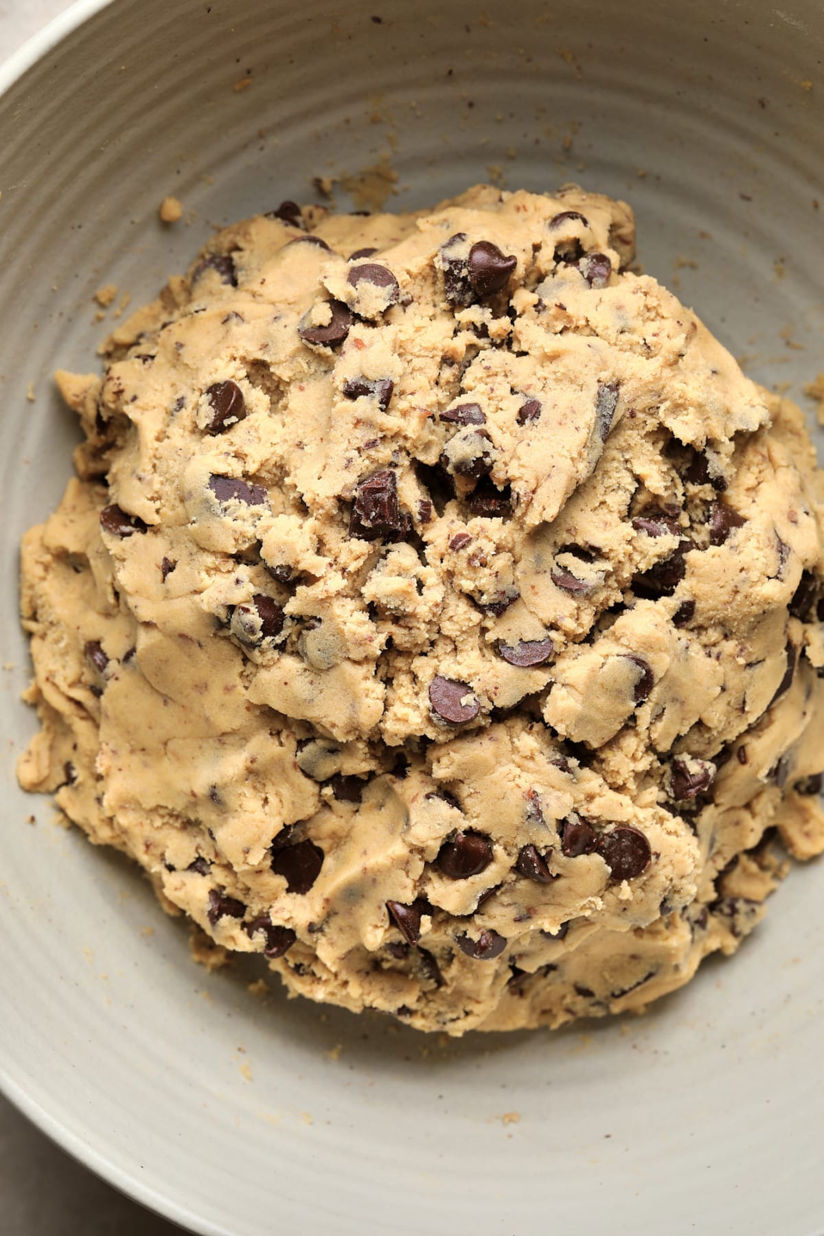 cookie dough in a bowl